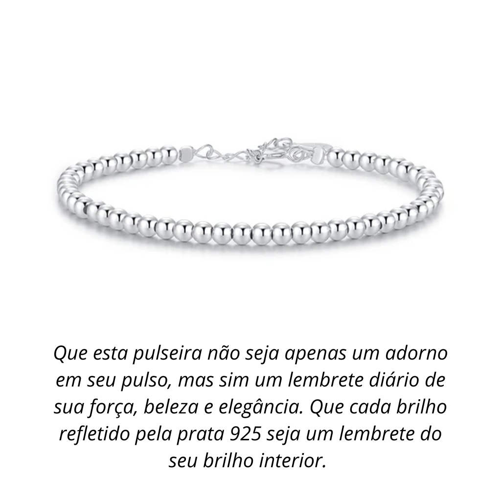 Pulseira Prata Feminina Minimalista Vila Suzan